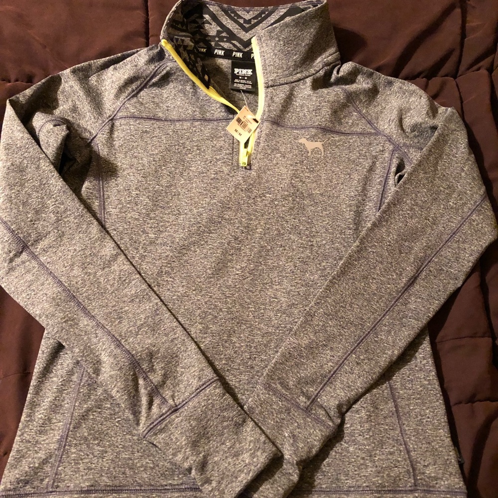 New PINK Quarter Zip